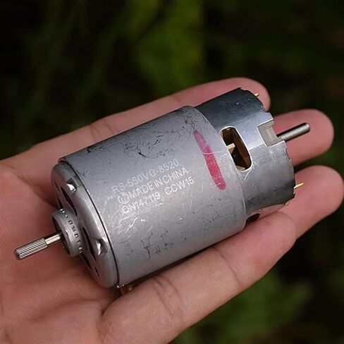 RS-550VC-8520 RS-550 موتور DC6V-12V 21700 دورة في الدقيقة قوة عالية السرعة عمود مزدوج لتقوم بها بنفسك الحفر الكهربائية حديقة أداة مفك البراغي in Saudi Arabia