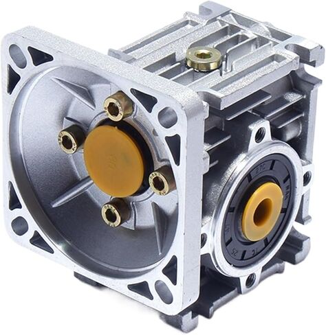 Worm Gear Reducer NMRV030 Input 9mm Output 1.4cm Ratio 5:1/80:1 Suitable for Nema23 Motor(Ratio 10 to 1,For motor 8mm) in Saudi Arabia