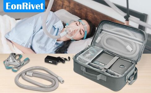 Premium CPAP Travel Bag - Universal CPAP Carrying Case for ResMed AirSense 11/10, 3B Medical & Most Travel CPAP Machines - Durable, Lightweight, TSA-Friendly CPAP Storage & Backpack Option in Saudi Arabia