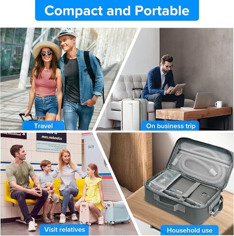 Premium CPAP Travel Bag - Universal CPAP Carrying Case for ResMed AirSense 11/10, 3B Medical & Most Travel CPAP Machines - Durable, Lightweight, TSA-Friendly CPAP Storage & Backpack Option in Saudi Arabia