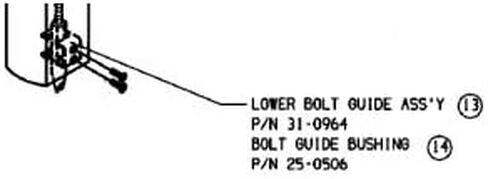 AR LOWER BOLT GUIDE ASSY in Kuwait