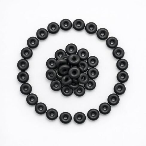 AS-149 Nitrile (Buna-N) O-Rings 90A Durometer, 2.8" ID x 0.103" CS (2-13/16" ID x 3/32" CS), for Automotive, Hydraulic Systems & Machinery, -40°F to +248°F, 10 Pack in Saudi Arabia
