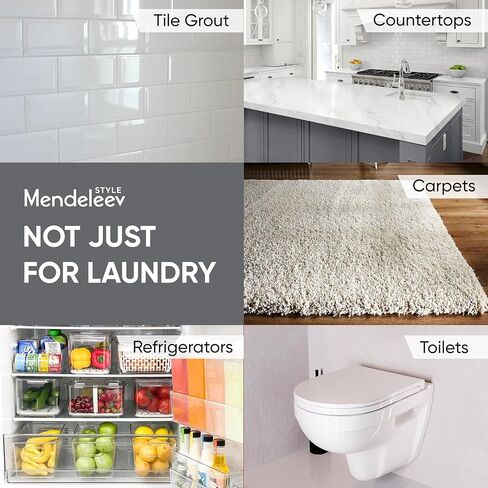 معزز الغسيل ببيركربونات الصوديوم 4.6 رطل - عالي التحمل بنسبة 99.9% نقي | منظف ​​الأكسجين القوي للغسيل والمنزل (4.6 رطل - 2.1 كجم) in Kuwait