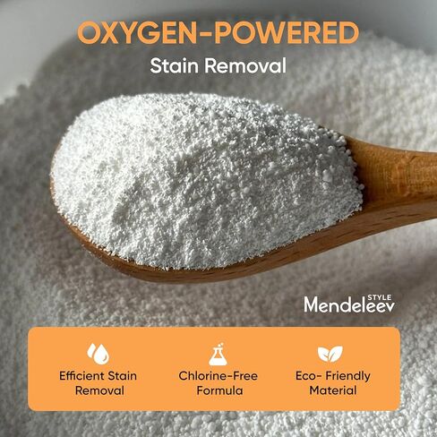 معزز الغسيل ببيركربونات الصوديوم 4.6 رطل - عالي التحمل بنسبة 99.9% نقي | منظف ​​الأكسجين القوي للغسيل والمنزل (4.6 رطل - 2.1 كجم) in Kuwait