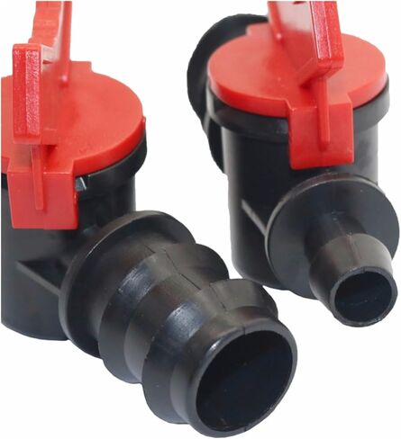 6 Pcs Garden Hose Connector Switch Bypass Valve Drip Bypass Valve Homebrew 9-10mm Hose Agricultural Irrigation in Kuwait