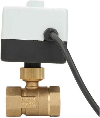 AC220V DN20/DN25/DN40/DN50 1" 3-Wire 2-Way Brass Motorized Ball Valve for Conditioner(DN40) in Kuwait
