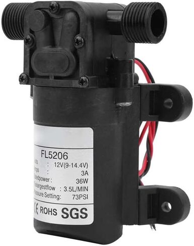 DC 12V 36W G1/2in High Pressure Diaphragm Water Pump 73PSI 3.5L/MIN Agricultural Diaphragm Water Pump in Saudi Arabia