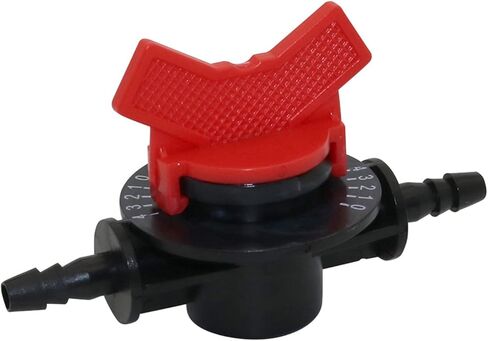 Garden Irrigation 4-Speed Flow Control Valve Barbed for 1/2" or 3/4" Fertilizer Injector kit for Agricultural Garden Irrigation in Kuwait