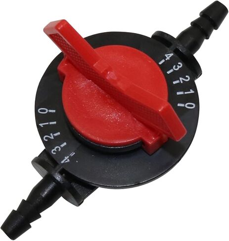 Garden Irrigation 4-Speed Flow Control Valve Barbed for 1/2" or 3/4" Fertilizer Injector kit for Agricultural Garden Irrigation in Kuwait