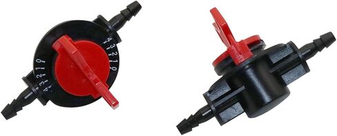 Garden Irrigation 4-Speed Flow Control Valve Barbed for 1/2" or 3/4" Fertilizer Injector kit for Agricultural Garden Irrigation in Kuwait