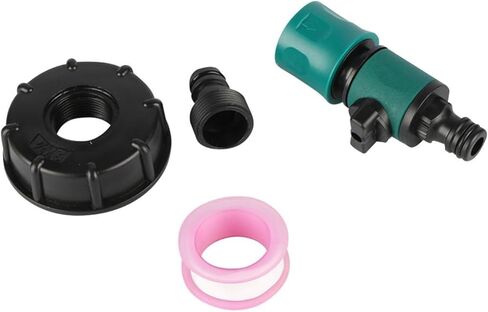 Tank Tap Adapter Connector to Replacement Quick Valve Fitting Ton Barrel Joints Water Tank Water Pipe Connect Device in Kuwait