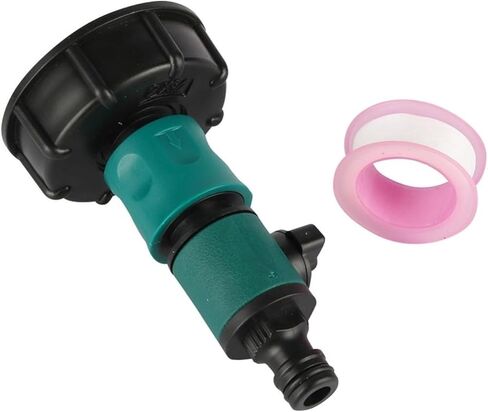 Tank Tap Adapter Connector to Replacement Quick Valve Fitting Ton Barrel Joints Water Tank Water Pipe Connect Device in Kuwait