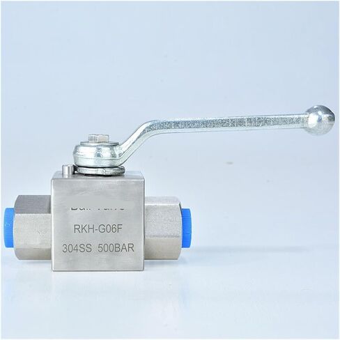 1PCS 1/8" Ball Valve RKH-G Stainless Steel Internal Thread Corrosion-Resistant Hydraulic Ball Valve in Kuwait