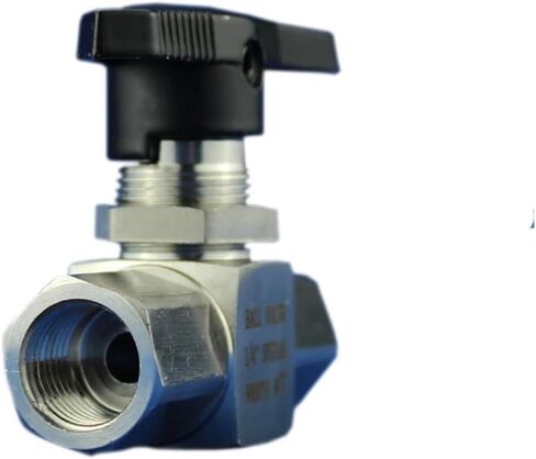 1PCS 316 Stainless Steel Internal Thread Ball Valve Pressure Gauge Valve Stainless Steel Ball Valve(NPT_6000 PSI) in Kuwait
