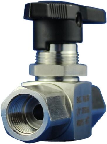 High Pressure Stainless Steel Female Thread Ball Valve 1/4" Panel Meter Valve Water Switch in Kuwait