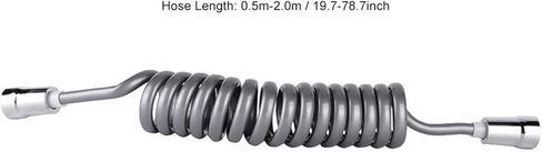 G1/2" Thread Flexible Telephone Line Style Shower Hose Spring for Water Plumbing Toilet Bidet Sprayer Hose Bathroom Accessories in Kuwait