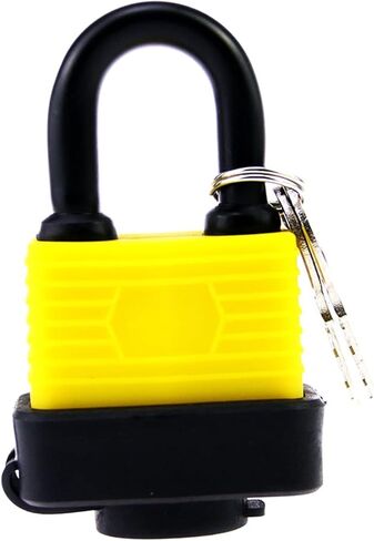 قفل سلسلة مضاد للكهرباء الساكنة، قفل مقاوم للماء، شعاع قصير أصفر مقاوم للماء، قفل باب المنزل، مفتاح القفل الرئيسي in Kuwait