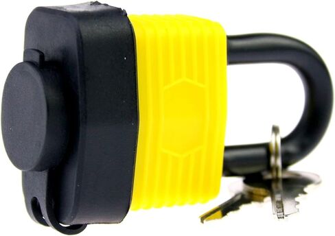 قفل سلسلة مضاد للكهرباء الساكنة، قفل مقاوم للماء، شعاع قصير أصفر مقاوم للماء، قفل باب المنزل، مفتاح القفل الرئيسي in Kuwait