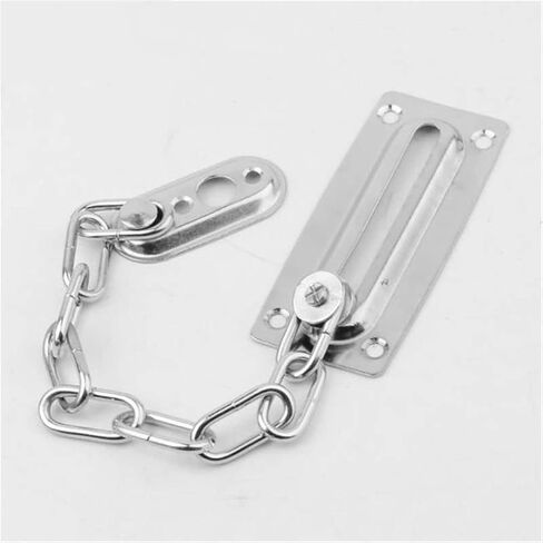 سلسلة قفل أمان بولت سلسلة باب من الفولاذ المقاوم للصدأ مسمار أمان سلسلة باب أمان حماية مفتاح قفل يستخدم في الغرف العائلية. in Kuwait