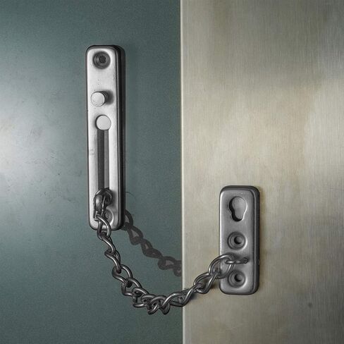 سلسلة قفل أمان مضادة للسرقة، سلسلة من الفولاذ المقاوم للصدأ، أجهزة الباب مع قفل أمان مضاد للترباس، باب داخلي in Kuwait