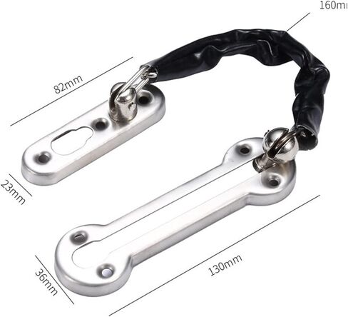 سلسلة قفل الترباس مكافحة سرقة فندق مزلاج قفل الباب سلسلة الأمن مكافحة سرقة مشبك المنزلية مكافحة سرقة قفل إكسسوارات الأجزاء الداخلية للكمبيوتر in Kuwait