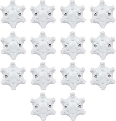 14 قطعة حذاء جولف أبيض/أسود المسامير المسامير الناعمة التقلبات السريعة استبدال المرابط التدريب الإيدز إكسسوارات أحذية الجولف in Kuwait