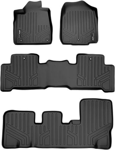 Smartliner Custom Fit Floor Mats 1st Row Liner Set for 2007-2013 Acura MDX in Kuwait