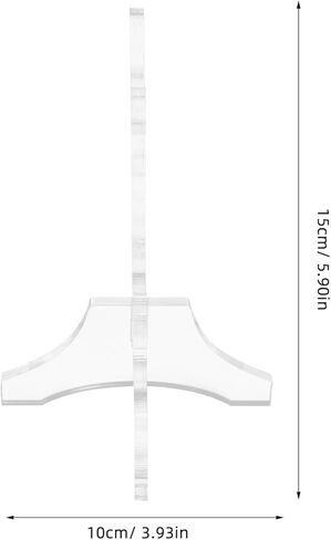 Baluue Acrylic 2-tier Flute Stand Pair, Desktop Multi-tier Display Rack for Flute, Soprano Recorder and Woodwind Instrument Storage Organizer in Saudi Arabia