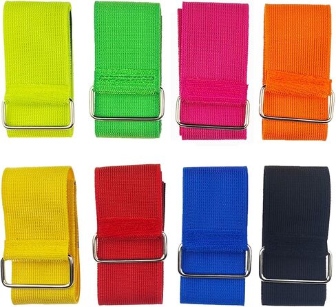 4/8/16/32 Pack 3 Legged Race Bands Colorful Firm Elastic Tie Rope for Outdoor Fun in Saudi Arabia