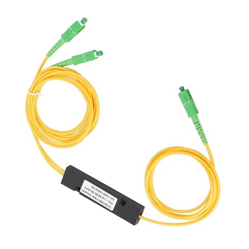 PLC Splitter, Compact 1x2 Singlemode Fiber Optical Splitter with Uniform Signal Distribution for CATV FTTH Applications in Saudi Arabia