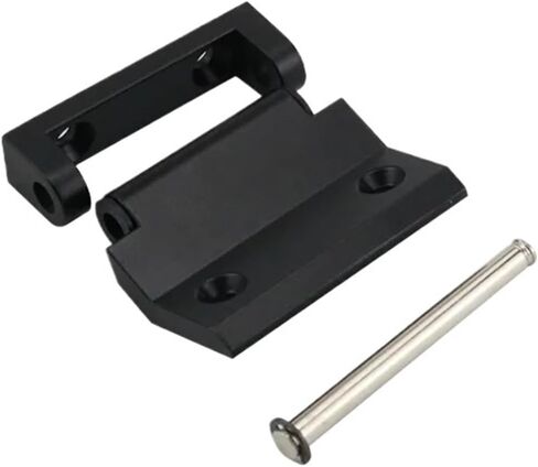 Detachable Zinc Alloy Black Irregular Hinge Industrial Machinery Equipment Chassis Cabinet Door 1Pcs in Saudi Arabia