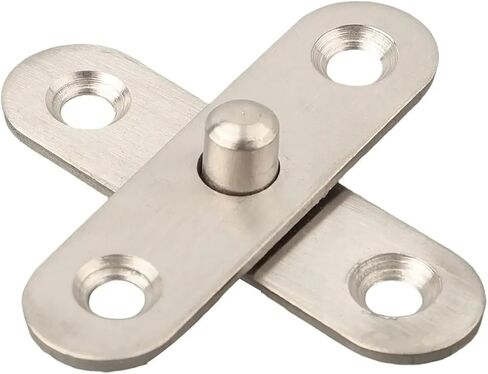 Hinge Rotating Internal Door Wooden 360 Degree Accessories Hardware Pivot Stainless Steel 2pcs in Saudi Arabia