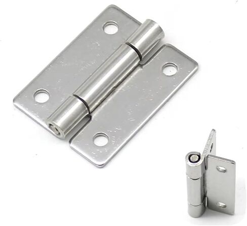 Foldable Hinge for Electrical Engineering Equipment Door Flat Mounted and Plain Open 1Pcs in Saudi Arabia