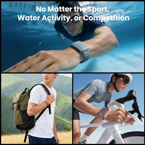 mimo Upgrade Durable Premium Silicone Sport Band for Whoop 5.0 Strap Men Women, Adjustable Waterproof Replacement Strap, Wristbands Straps for Whoop 5.0 Silicone Bands- Not Compatible with Gen 4 in Kuwait