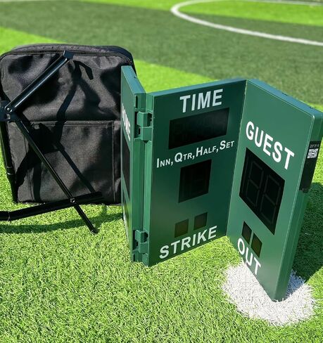 Mobile Score Portable Scoreboard Kit LED Digital Scorer Bluetooth APP Control, Positive Countdown/Stopwatch/Score Display for Baseball, Basketball, Rugby, Football, Tennis, Badminton, Table Tennis in Saudi Arabia