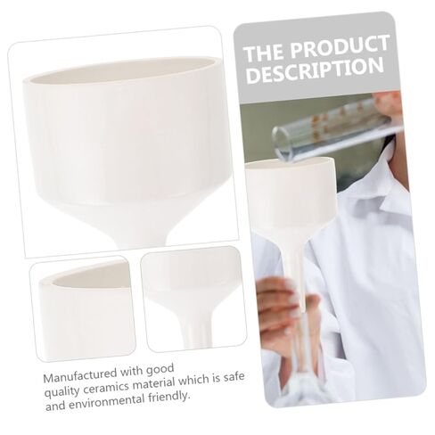 STOBAZA Ceramic Buchner Funnel Lab Filtering Funnel Lab Vacuum Filter Multi-Functional Kit in Saudi Arabia