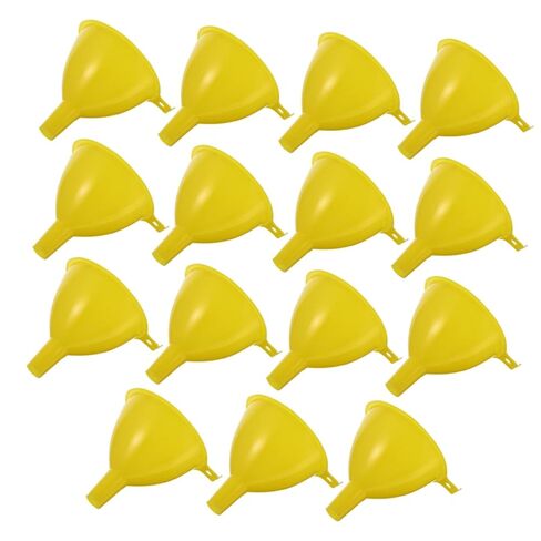Cabilock 15pcs Plastic Funnel Diameter Laboratory Funnel Experiment Multipurpose Kitchen Set in Saudi Arabia