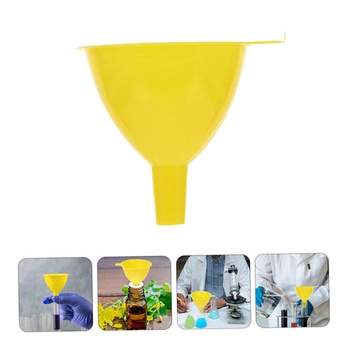 Cabilock 15pcs Plastic Funnel Diameter Laboratory Funnel Experiment Multipurpose Kitchen Set in Saudi Arabia