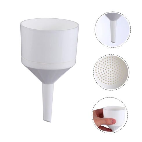 Alipis Plastic Funnel Paper Filter Funnel Wide Mouth for Chemistry Pharma School Labs in Saudi Arabia