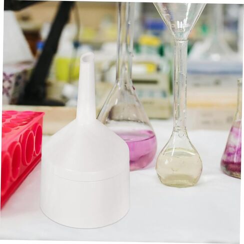 Zerodeko Water Bottle Funnel Filling Bottles Kitchen Funnel Plastic Construction Efficient Filtration Easy Cleaning in Saudi Arabia