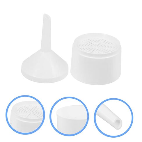 Zerodeko Water Bottle Funnel Filling Bottles Kitchen Funnel Plastic Construction Efficient Filtration Easy Cleaning in Saudi Arabia