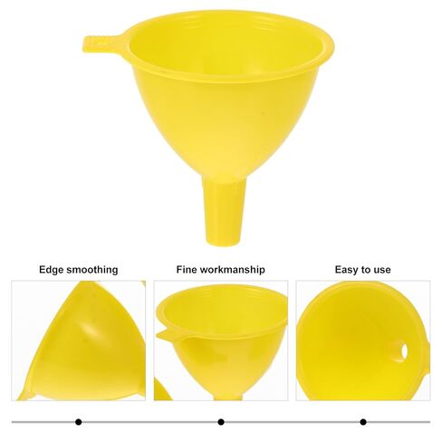 SHINEOFI 20pcs Small Plastic Funnels 6.5cm Mini Liquid Transfer Funnels for Essential Oils Kitchen Use Laboratory Filling Bottles and Scientific Experiments in Saudi Arabia