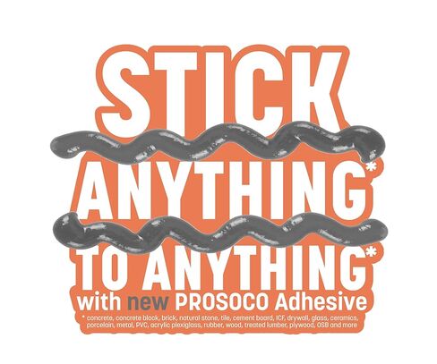 PROSOCO Adhesive | Landscaping and Construction Adhesive | for Masonry, Wood, Plastic and More - 20 oz Sausage (4) in Saudi Arabia