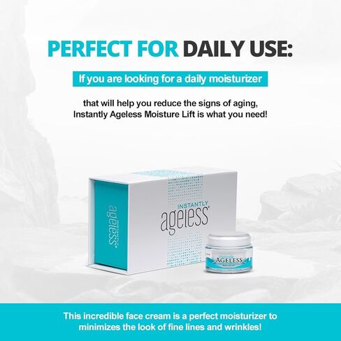 حزمة رفع ثنائية للعناية بالبشرة على الفور - 25 قارورة شد الوجه الفوري في صندوق ومرطب ضخم بالكولاجين - مرطب للوجه للنساء والرجال - مستحضرات التجميل والعناية بالبشرة المضادة للشيخوخة للبشرة الناضجة in Kuwait