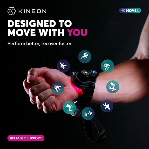 Kineon Move+ Extender Strap - Pair with the MOVE+ LED Device - Enhanced Compatibility - Portable Design - Seamless Integration - For Extra Circumference - Ideal for the Back, Hip or Stomach in Saudi Arabia