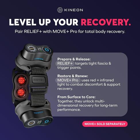 Kineon Move+ Extender Strap - Pair with the MOVE+ LED Device - Enhanced Compatibility - Portable Design - Seamless Integration - For Extra Circumference - Ideal for the Back, Hip or Stomach in Saudi Arabia