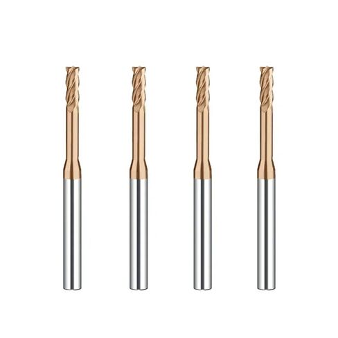 Hrc60 2/3/4 Flute Tungsten Carbide End Mill Milling 1mm 1.5mm 2mm 2.5mm 3.0mm(HRC55 2Flutes,D1.5-L8.0-H04) in Saudi Arabia