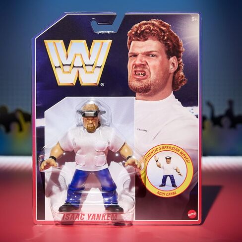 WWE Retro Action Figure 4-Pack Bundle Including British Bulldog, Shawn Michaels, Alundra Blayze, & Isaac Yankem in Saudi Arabia