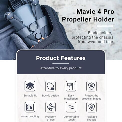 Mavic 4 Pro حامل مراوح مغناطيسية لـ DJI Mavic 4 Pro Drone Blade مثبت مثبت دعائم حامي ملحقات الكاميرا الرباعية in Saudi Arabia
