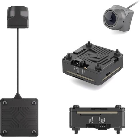 كاميرا FPV Caddx Farsight كاميرا تناظرية 122.5 درجة FOV 1500TVL AI ذكي تكبير نظام تناظري كاميرا 8x تكبير سريع لطائرة RC FPV بدون طيار in Kuwait